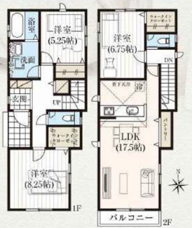 【区画図】 | 国立市泉３丁目　４号棟　仲介手数料無料！