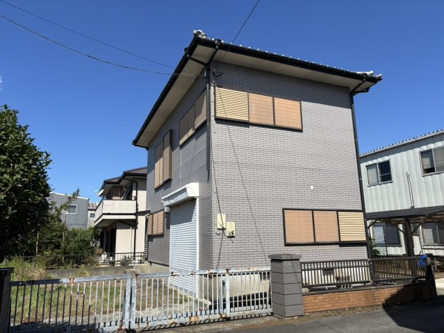 柳川市間の倉庫の外観