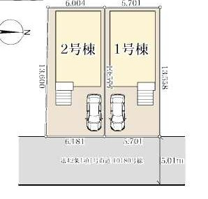 【区画図】さいたま市北区植竹町１丁目