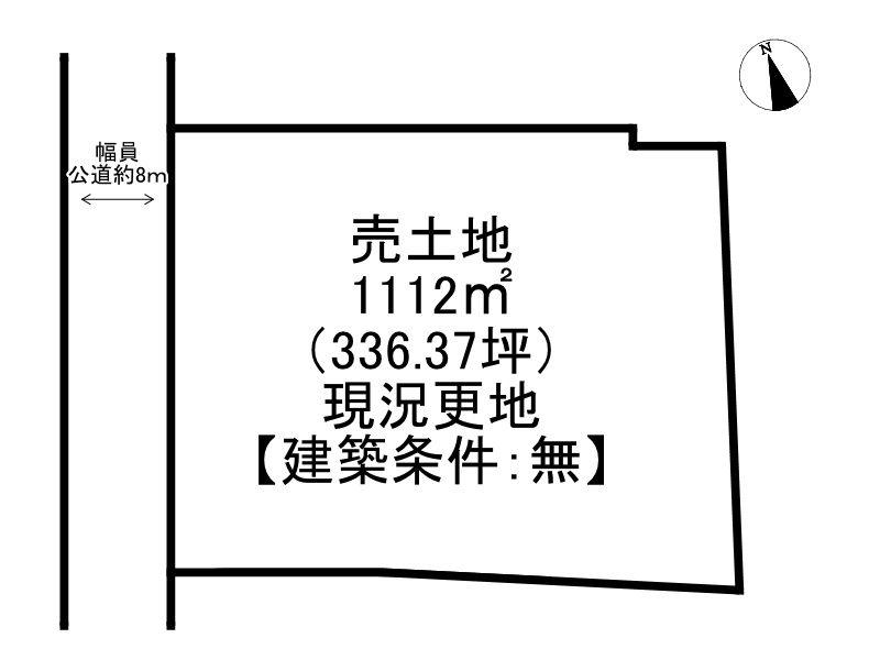 姫路市船津町/売土地の土地図