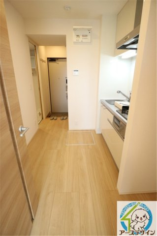 カーサ・フェリーチェ平田の玄関|パース写真