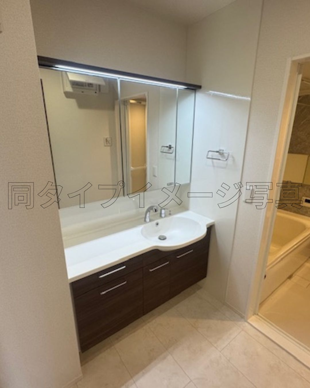 Lu CASAの洗面所|同施工イメージ写真