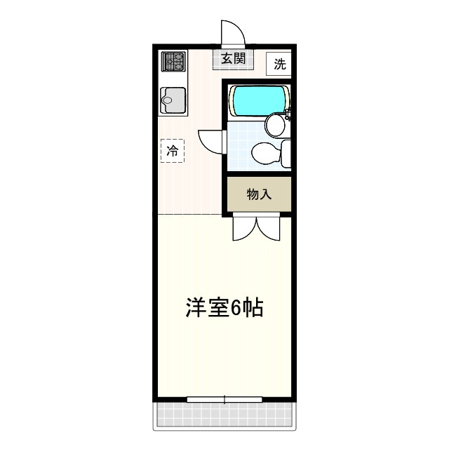 武蔵野市吉祥寺北町２丁目の賃貸マンションの間取り