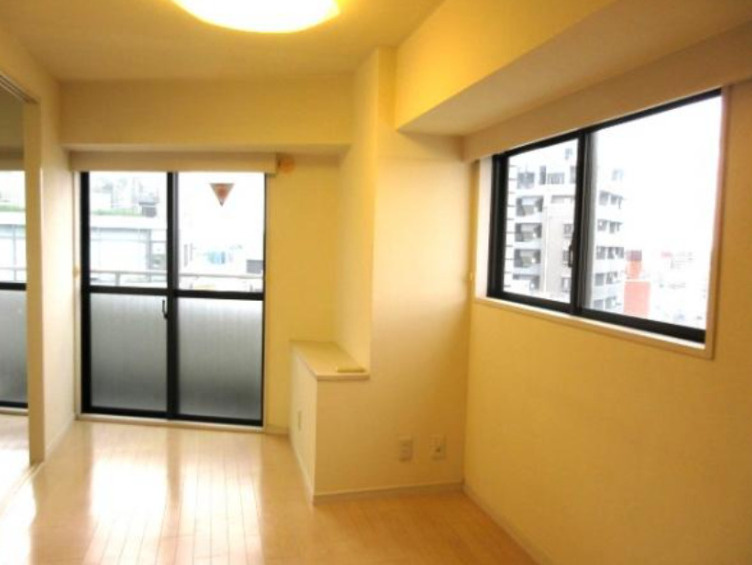 ヒルズ代官山　角部屋　分譲　常時ゴミ出し可　リノベーションの居間・リビング