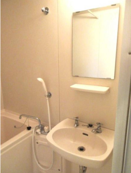 ヒルズ代官山　角部屋　分譲　常時ゴミ出し可　リノベーションの洗面所