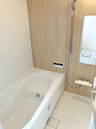 草加市谷塚町戸建の浴室|お風呂です