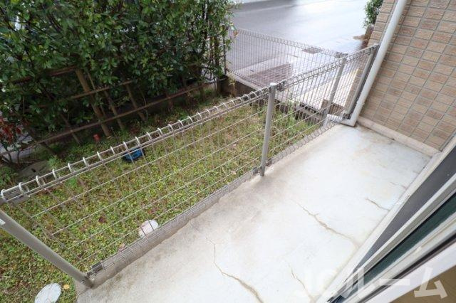 シンシア Aのバルコニー