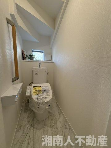 茅ケ崎市柳島１丁目　全3棟　のトイレ|トイレもきれいです