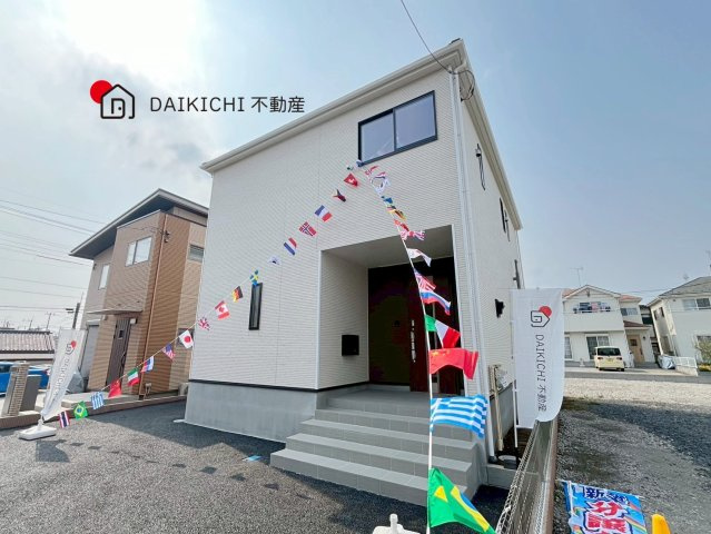 【外観パース】 | 鴻巣市箕田第9　CRADLE GARDEN　新築戸建　全2棟　1号棟 | 1号棟