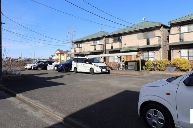 ベルコートの駐車場