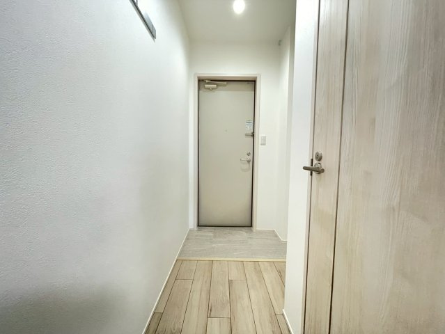 フジパレス弥刀駅北Ⅱ番館の玄関
