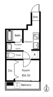 【間取り】 | シャンボール南高円寺