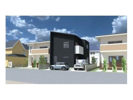 南梅本　新築建売住宅の外観パース|外観パースです