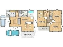 南梅本　新築建売住宅の間取り