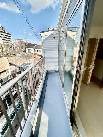 中川西1丁目一戸建のバルコニー