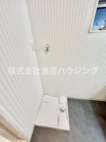 中川西1丁目一戸建の設備|室内洗濯パン