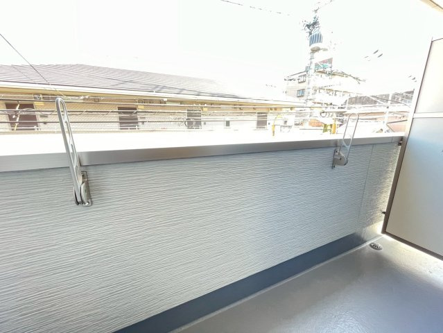 フジパレス弥刀駅北Ⅱ番館のバルコニー