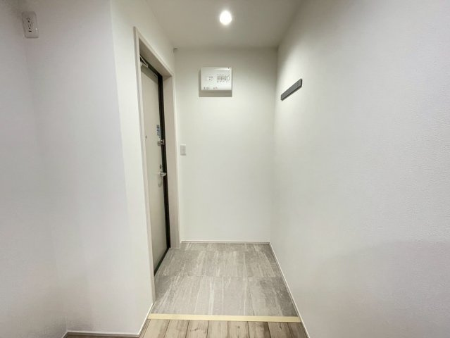 フジパレス弥刀駅北Ⅱ番館の玄関