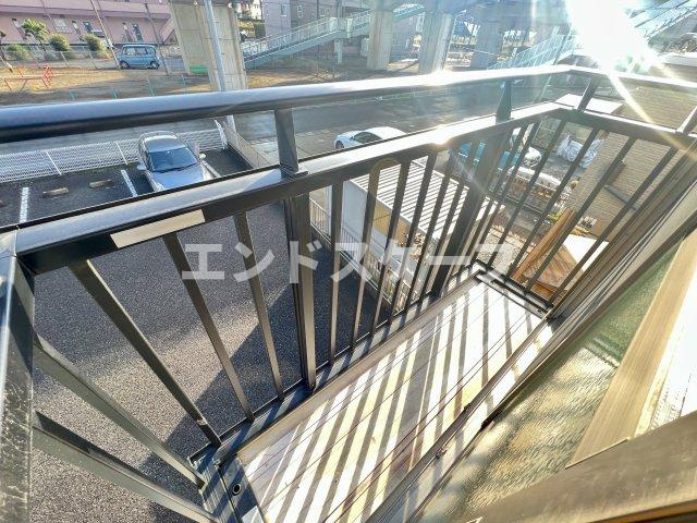 プレジオⅠのバルコニー|高崎、前橋、伊勢崎エリアのお部屋探しはエンドスケープまで！お客様の理想お聞かせ下さい♪