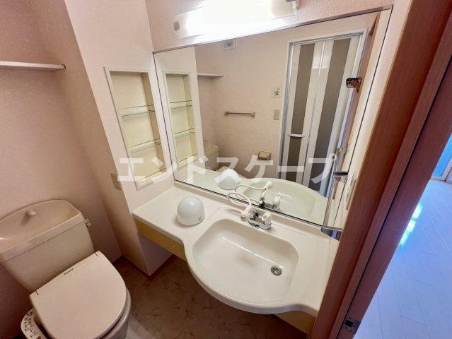 マリナ グランデ　Ｂの洗面所|高崎、前橋、伊勢崎エリアのお部屋探しはエンドスケープまで！お客様の理想お聞かせ下さい♪