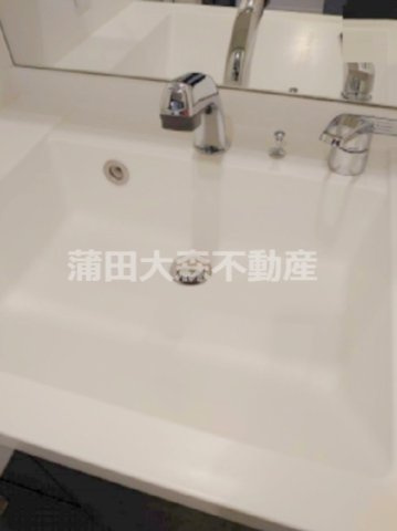 ビーシティアパートメント東京サウスの洗面所