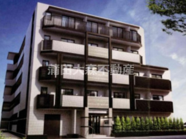 ビーシティアパートメント東京サウスの外観パース