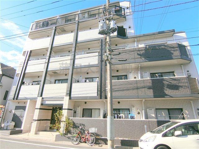 ビーシティアパートメント東京サウスの外観|2015年3月築　RC鉄筋コンクリート造地上5階建て1K～1LDK総戸数62戸の分譲賃貸マンション　東京都大田区大森東5丁目　オートロック宅配BOXゴミ捨て場付