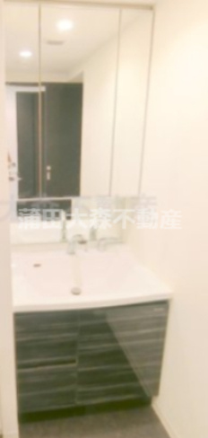 ビーシティアパートメント東京サウスの洗面所|独立洗面台　洗面脱衣所