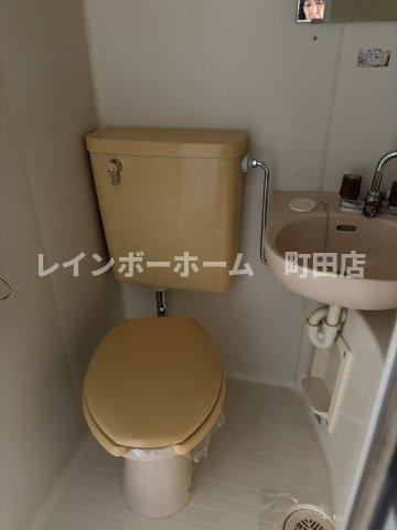 サンプラザ南林間※初期費用分割後払いサービス利用可能物件のトイレ