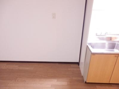 ロイヤルコーポの内装|冷蔵庫設置スペース