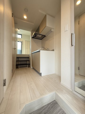 プレミアムテラスあびこの玄関