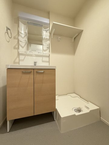 プレミアムテラスあびこの洗面所