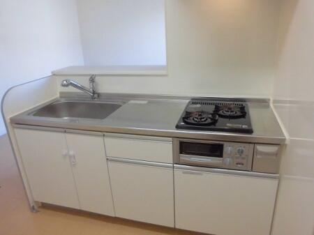 センターハウス B棟のキッチン