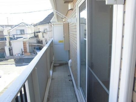 センターハウス B棟のバルコニー