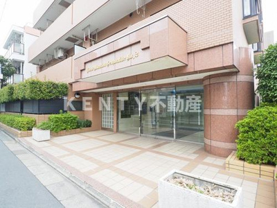 【エントランス】 | ライオンズマンション洗足池第２ | ゆとりのあるエントランスです