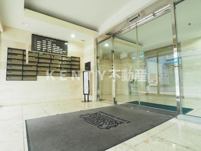 【その他共用部分】 | ライオンズマンション洗足池第２ | エントランス：オートロックシステム     （2025年11月撮影）