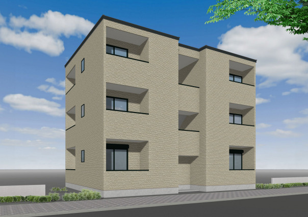 THE NOBLES六ツ門の外観パース