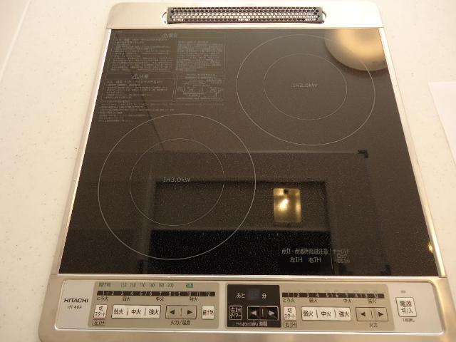 ナチュラルハイムのキッチン|IHクッキングヒーター