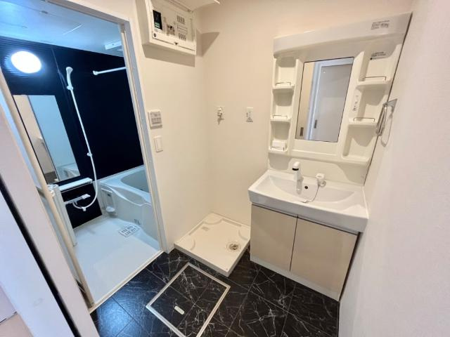 アジャートＫの洗面所|洗面