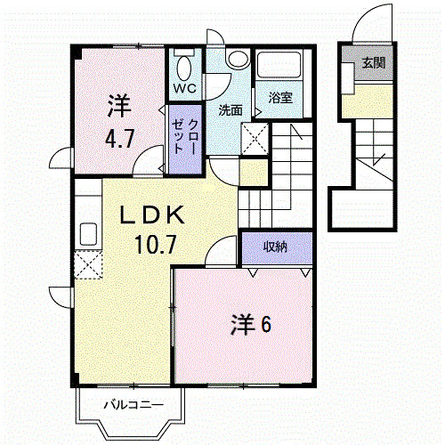 セレーノの間取り