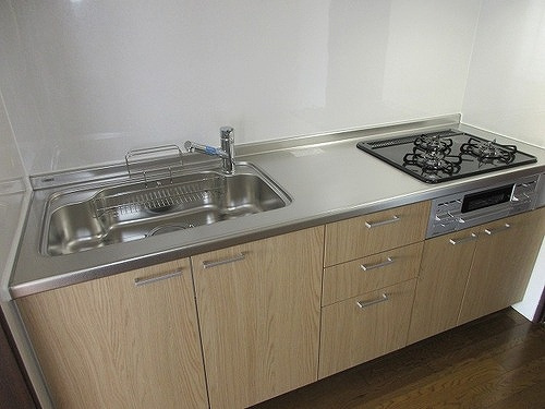 ライオンズマンション諏訪野のキッチン|システムキッチン交換