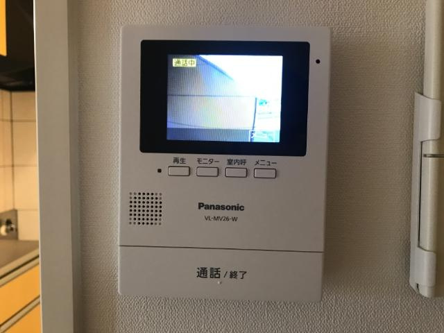 CONSOLATAの内装|カメラ付インターホン