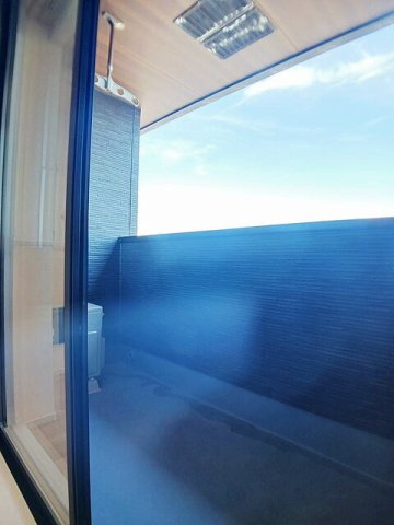 ファミリア長門石のバルコニー