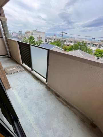 ルミエール合川のバルコニー