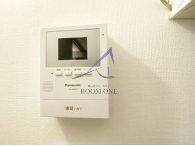 北沢４ビルのセキュリティ|モニター付インターホンです。