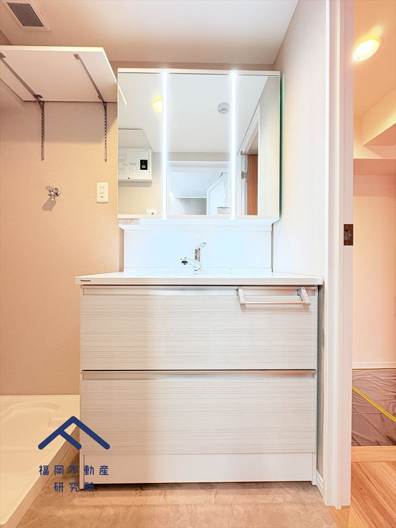 エスポワール吉塚の独立洗面台