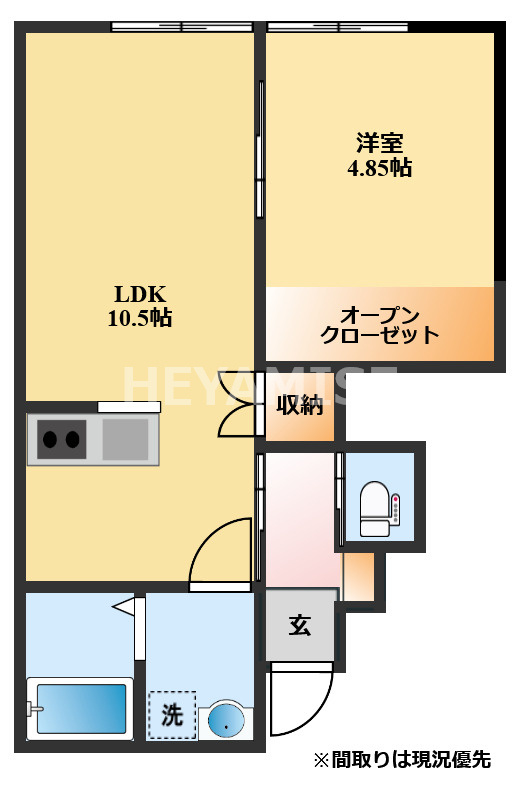 I BASE AINO Ⅰの間取り