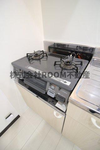 カシェットイン都北のキッチン|きれいなキッチンです