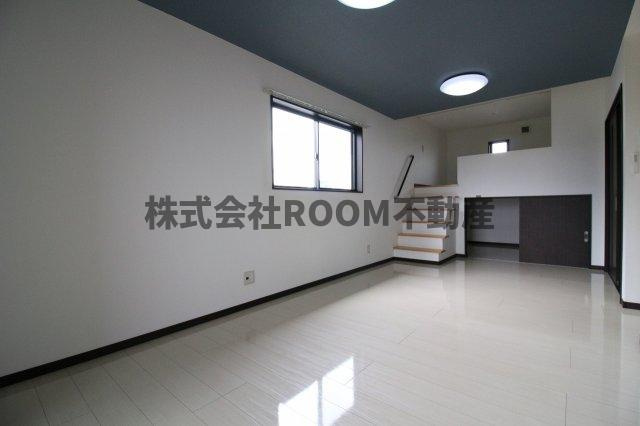 カシェットイン都北の居間・リビング|ゆったりとしたリビングです