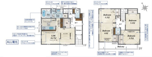 東松山市幸町　新築戸建　全1棟　1号棟の画像